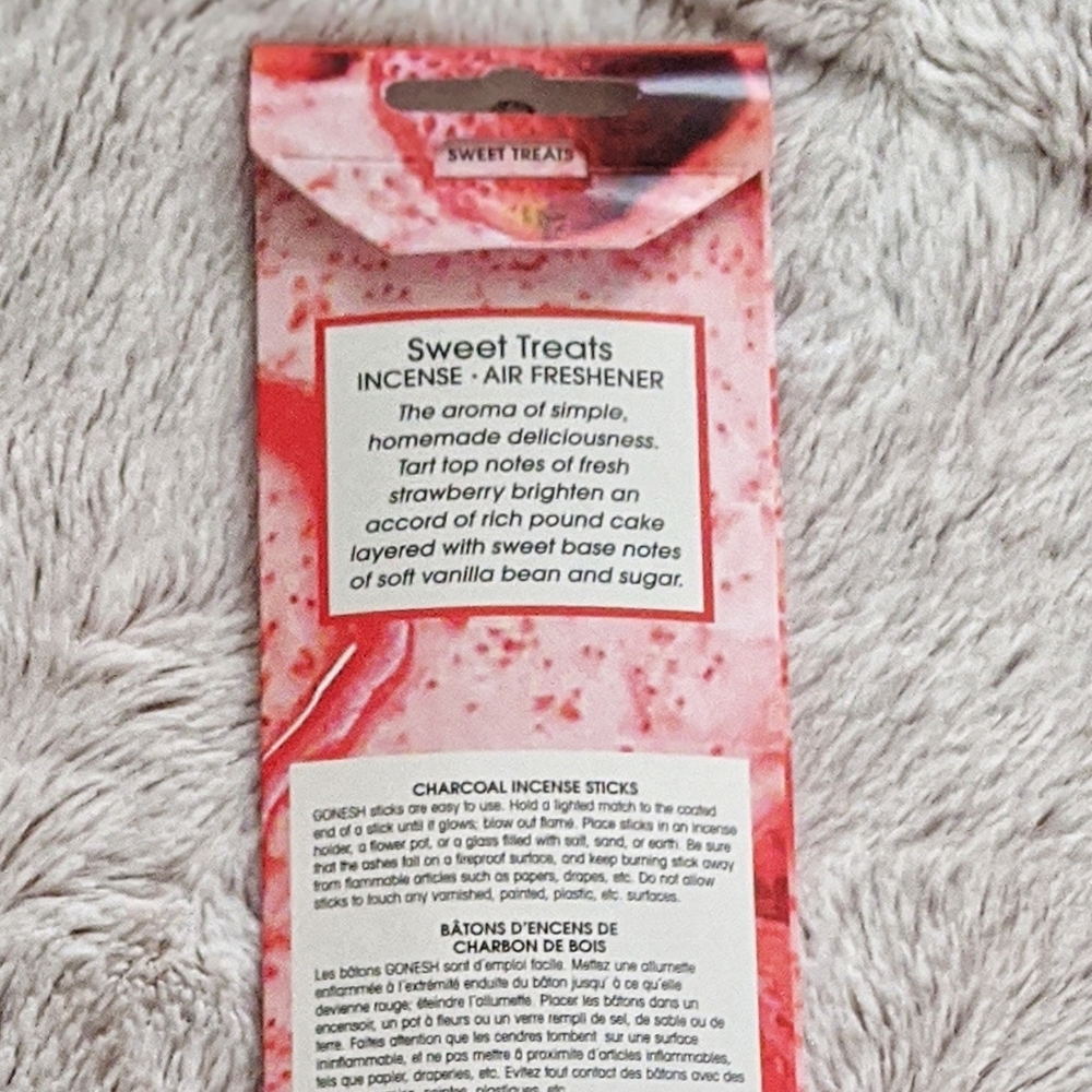 🆕️Strawberry & Vanilla Poundcake Incense Sticks - Picture 4 of 7